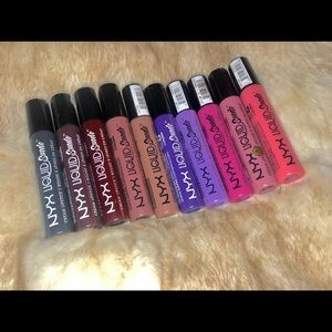 NYX LIQUID SUEDE CREAM LIPSTICK SET